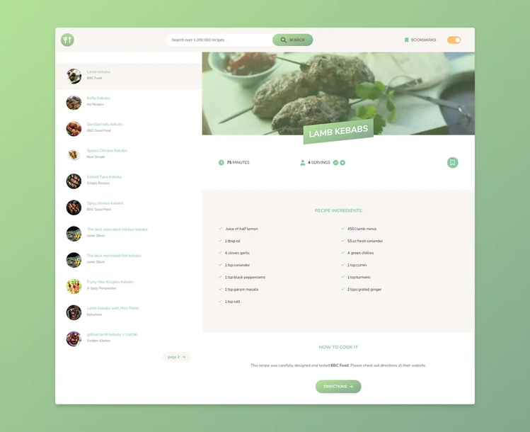 RecipeNest Project